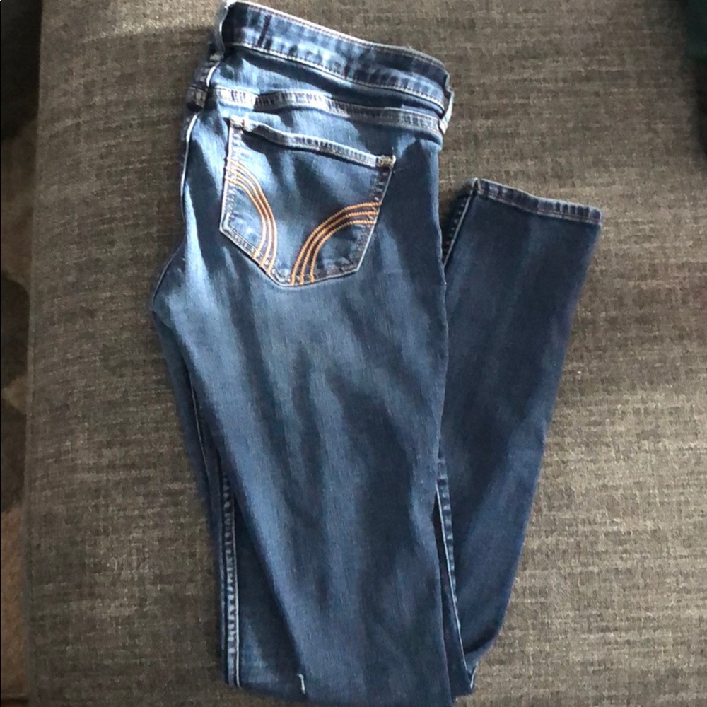 Denim skinny jeans